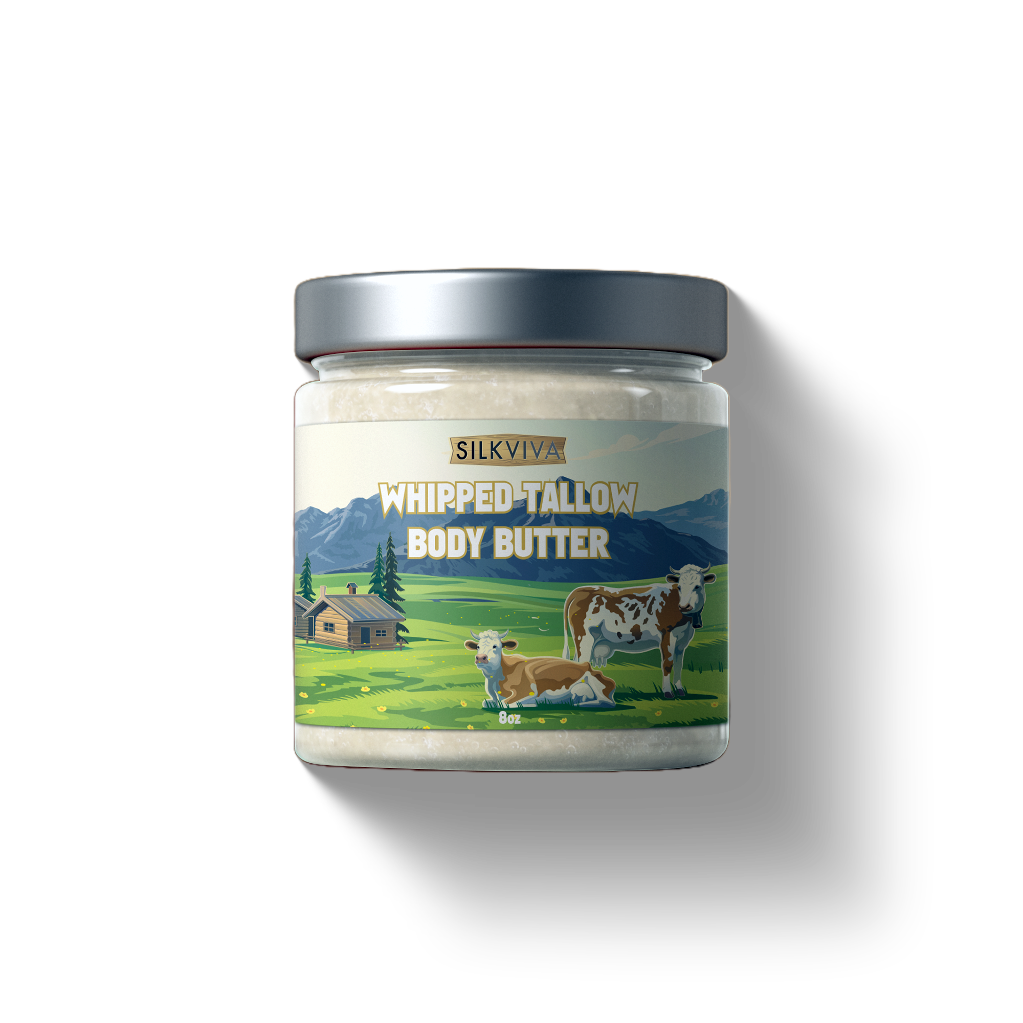 Totally tallow whipped tallow body butter skin repair for your face & body- Fragrance Free